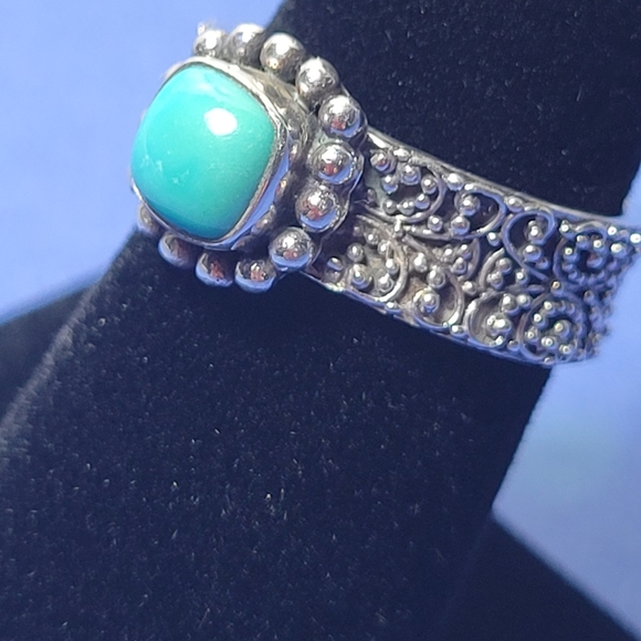 925-SILVER   VINTAGE RING SIZE 6 - Picture 12 of 16